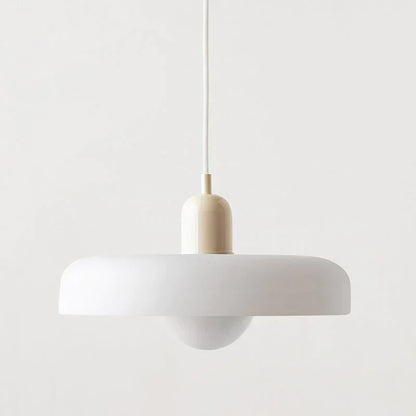 Hanging Ceiling Lamp - NordicLuxe-White-Red-9.84" x 7.09"-Nora Luxe