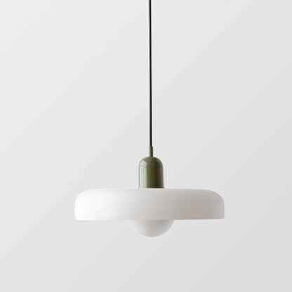 Hanging Ceiling Lamp - NordicLuxe-White-Red-9.84" x 7.09"-Nora Luxe