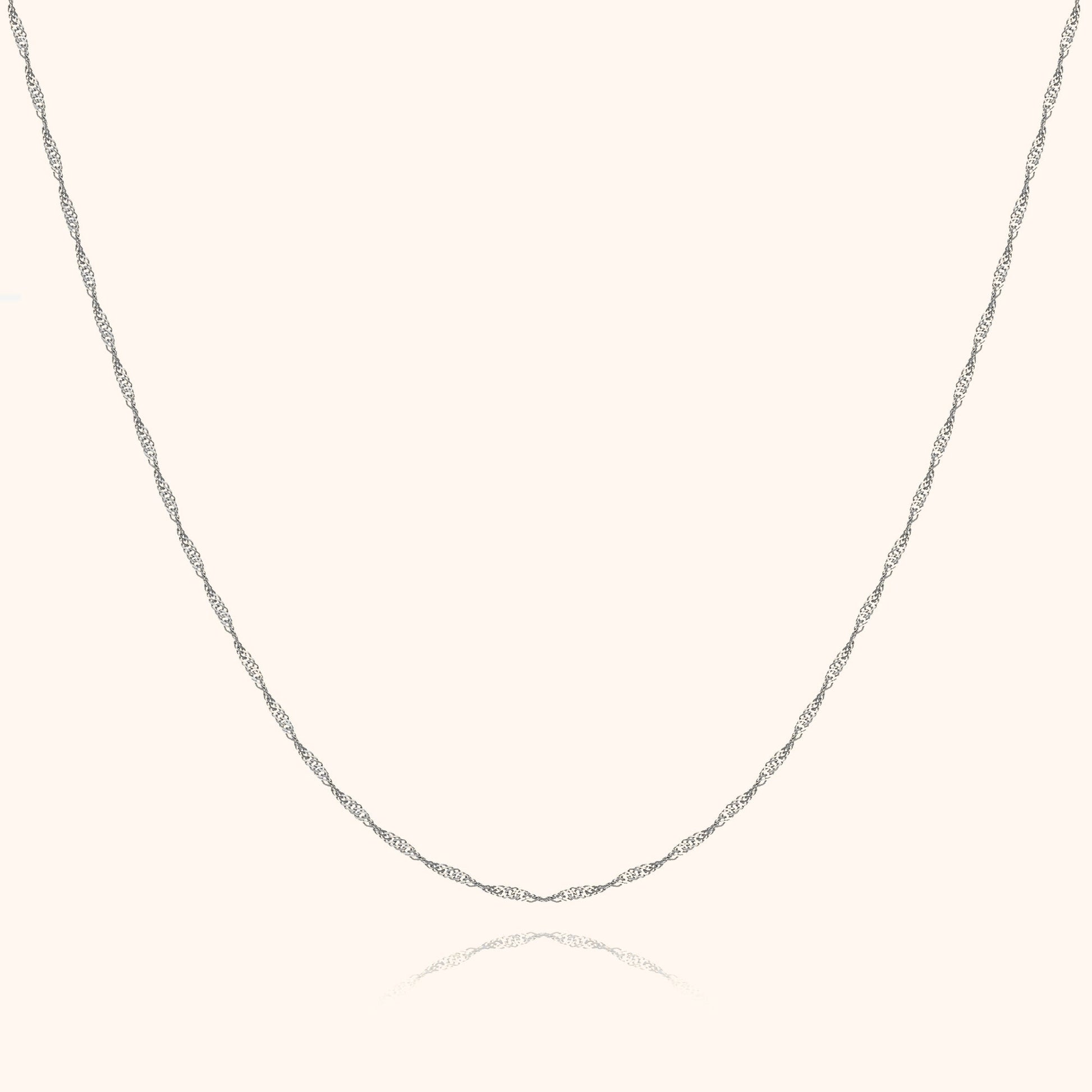 Hanging Necklace - Aurélie-Silver-Nora Luxe