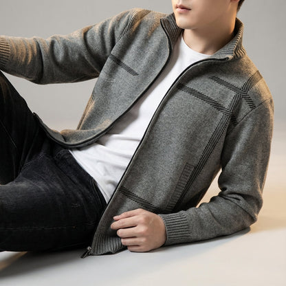 Harley | Men's Zip Up Classic Casual Jacket - Olytrend