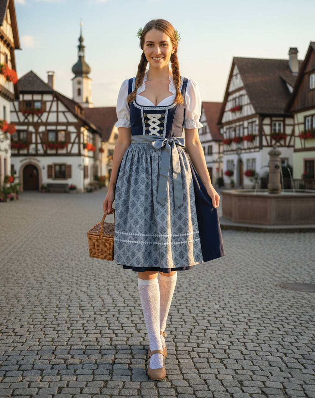 Traditional German Oktoberfest Dress - Nocini