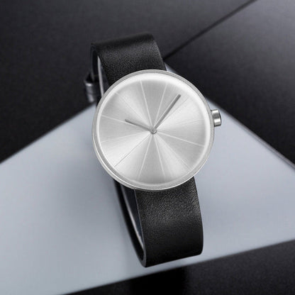 Simple Classic Leather Wristwatch for Men