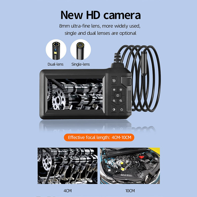 HD Inspection Endoscope with Screen – ScopeLite HD-Orange-Only (16.4 feet)-Nora Luxe