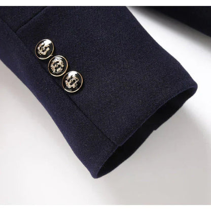 Classic Men's Wool Pea Coat