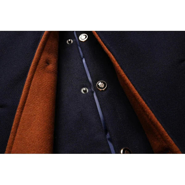 Classic Men's Wool Pea Coat
