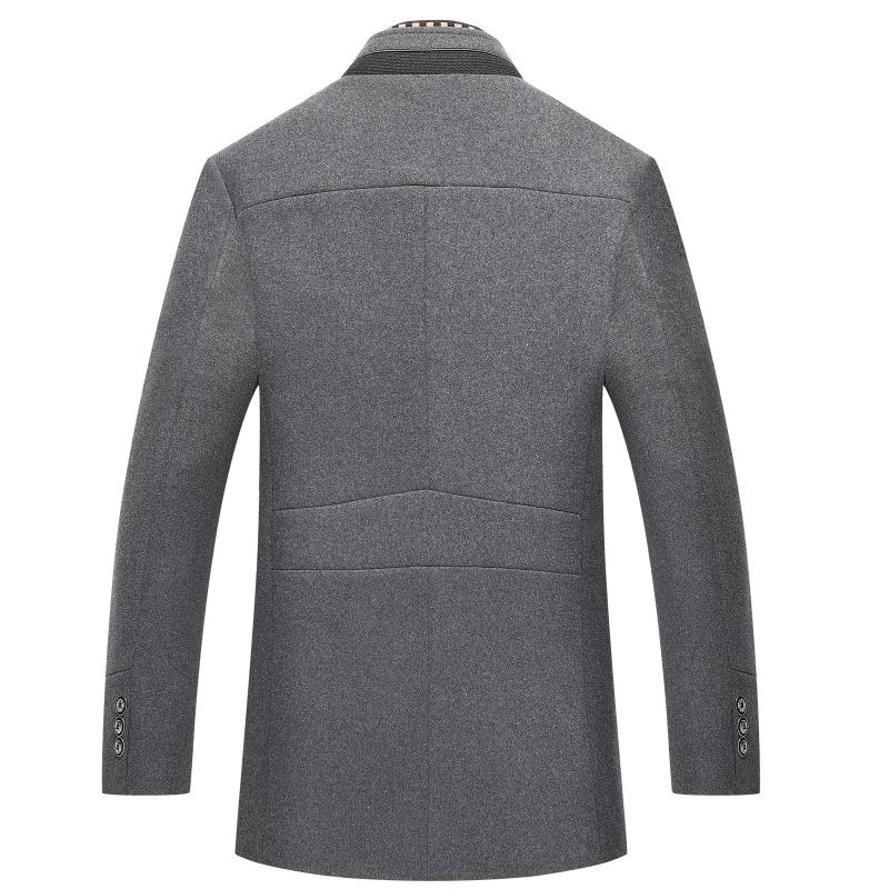 Classic Men's Wool Pea Coat