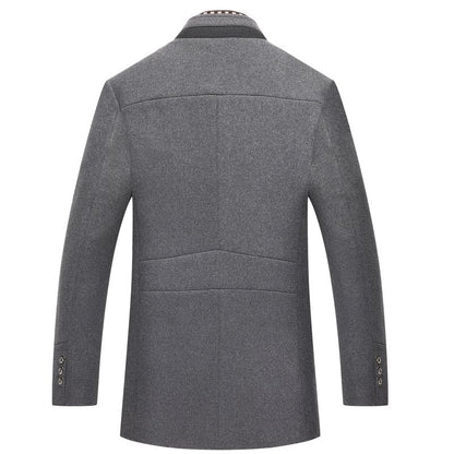 Classic Men's Wool Pea Coat