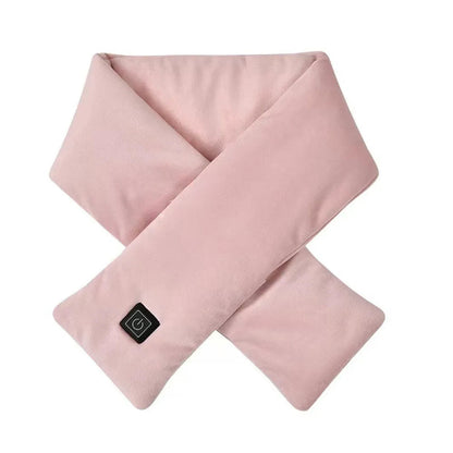 Heated Scarf for Neck Pain - ThermaWrap-Pink-Nora Luxe
