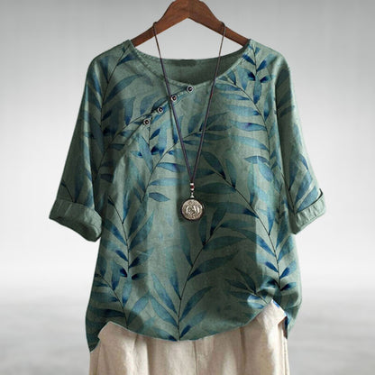 Fashionable Women's Blouse with Flirty Details
