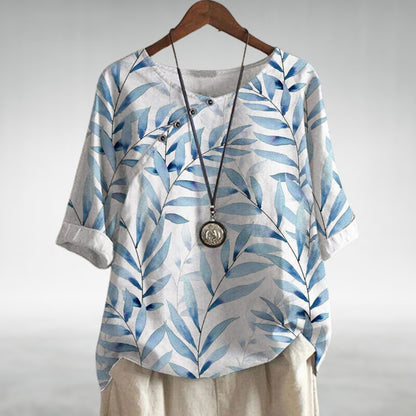 Fashionable Women's Blouse with Flirty Details
