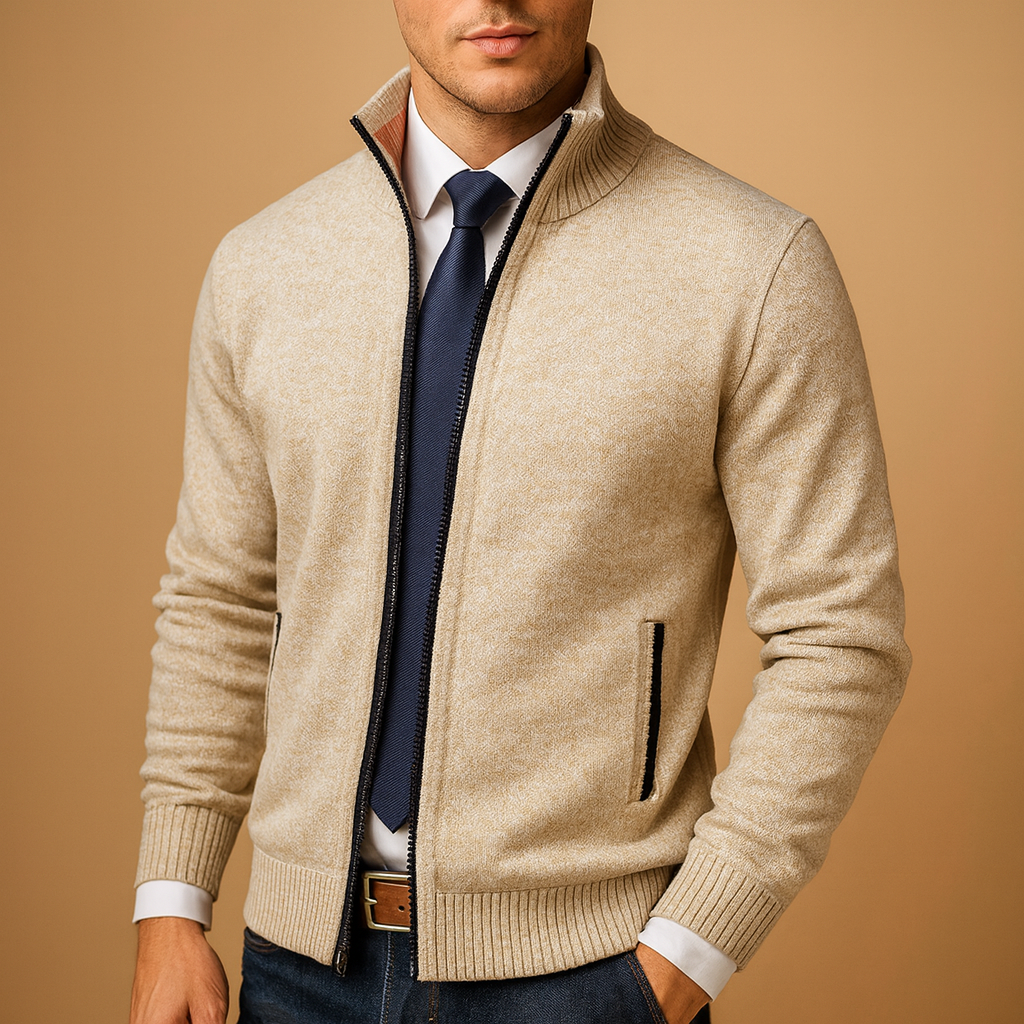 Men's Casual Zip Up Waistcoat - Nocini