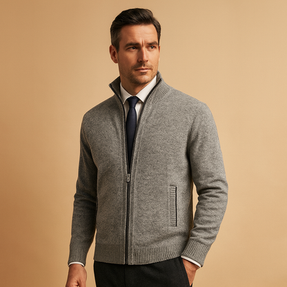 Men's Casual Zip Up Waistcoat