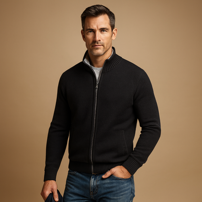 Men's Casual Zip Up Waistcoat