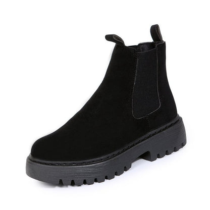 Comfortable Block Heel Ankle Boots