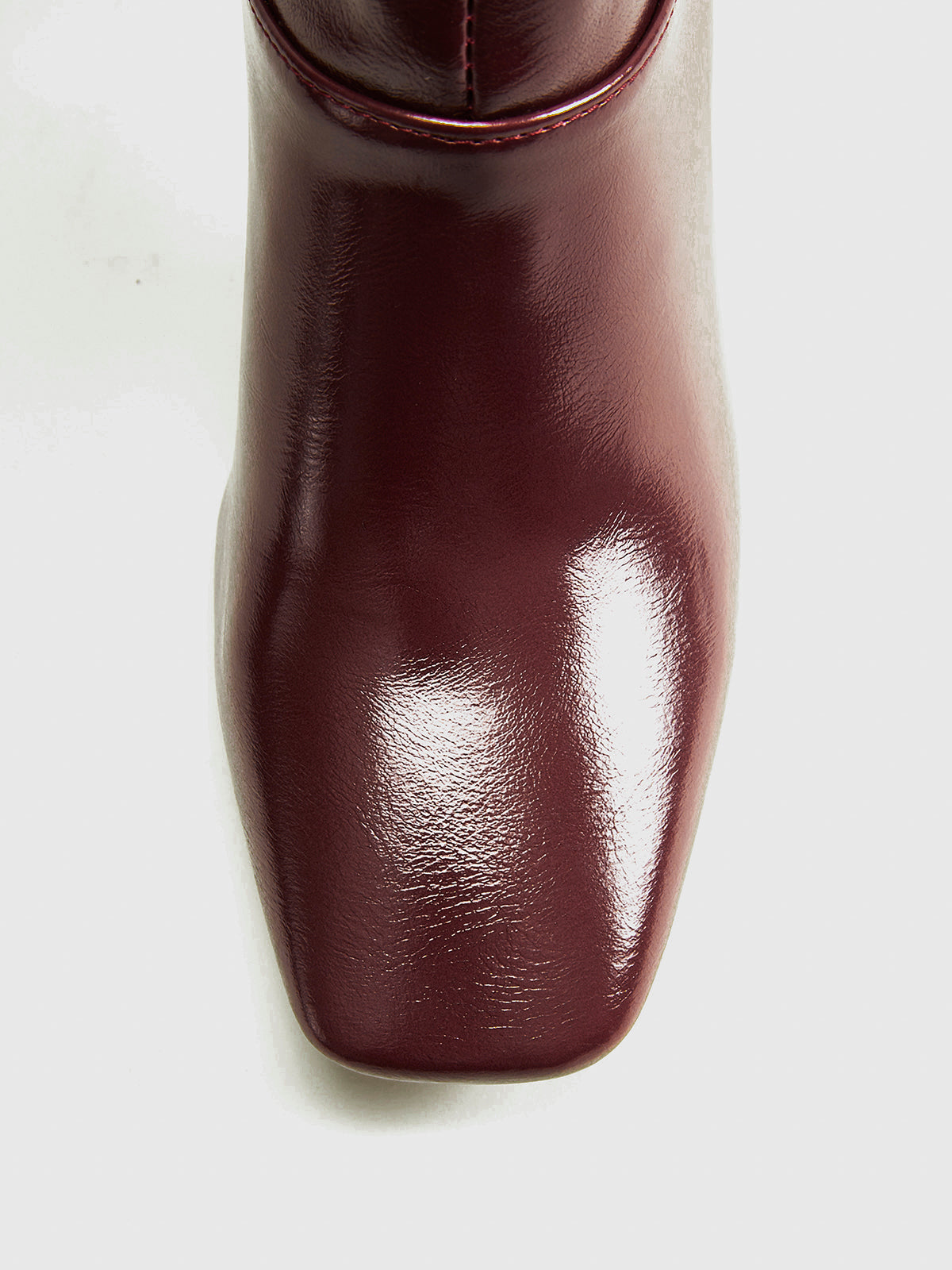 Tall Block Heel Long Leather Boots
