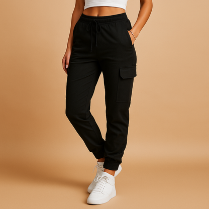 Comfortable Ladies Cargo Trousers - Nocini