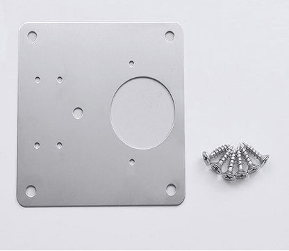 Hinge mounting plates for cabinet doors – Fixon-The Livary