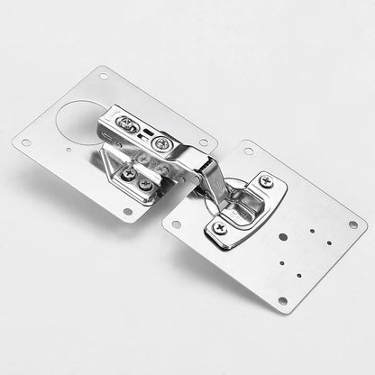Hinge mounting plates for cabinet doors – Fixon-The Livary