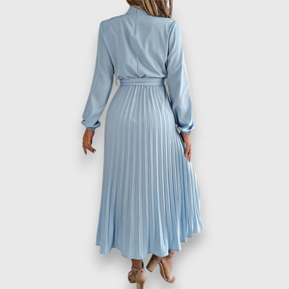 Chic Ruffled Knee Length Dress
