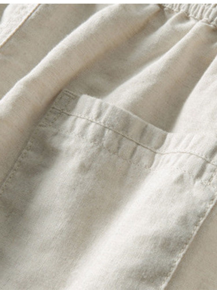 Image of Holden | Men's Grandad Collar Button-Down Shirt