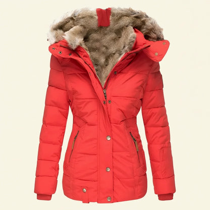 Warm Waterproof Puffer Coat for Ladies