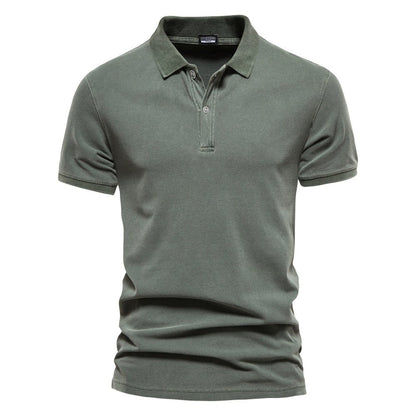Classic Fit Mens Short Sleeve Polo Tee
