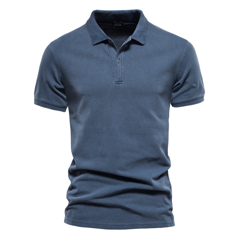 Classic Fit Mens Short Sleeve Polo Tee - Nocini