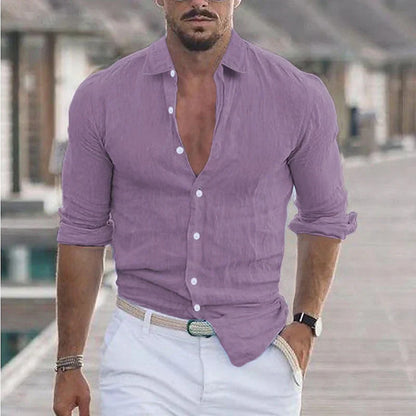 Casual Men's Relaxed Fit Shirt
