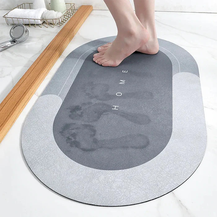Soft Grip Bathroom Mat With Anti-Slip Bottom - Nocini