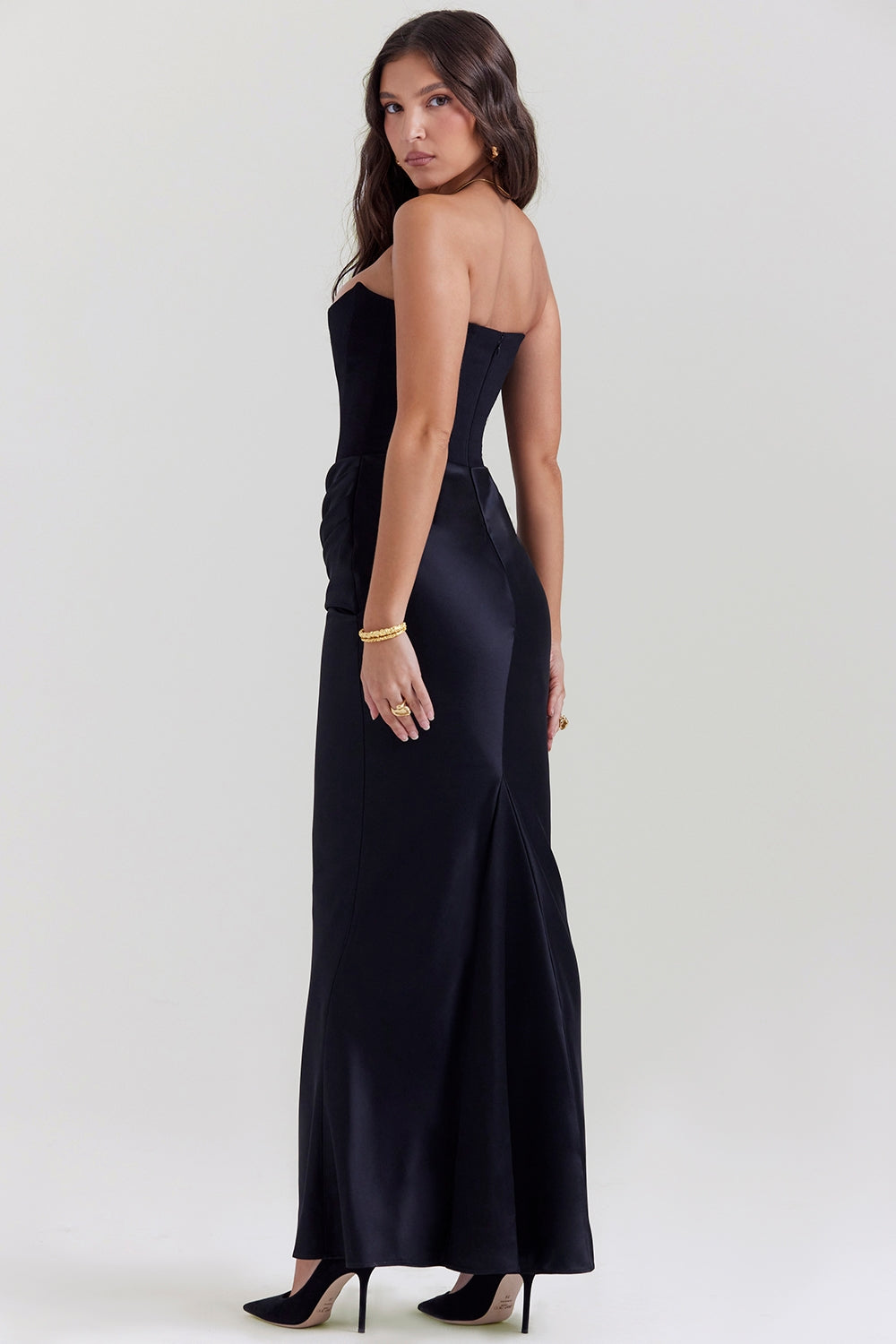 Elegant Long Wedding Guest Maxi Dress