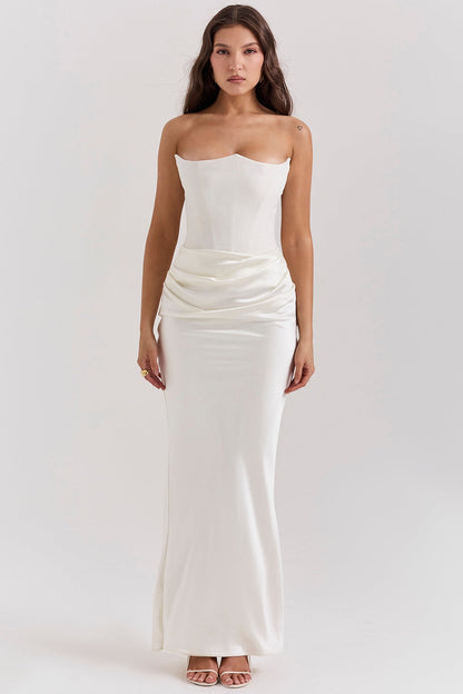 Elegant Long Wedding Guest Maxi Dress