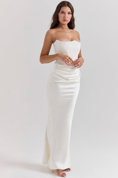 Elegant Long Wedding Guest Maxi Dress