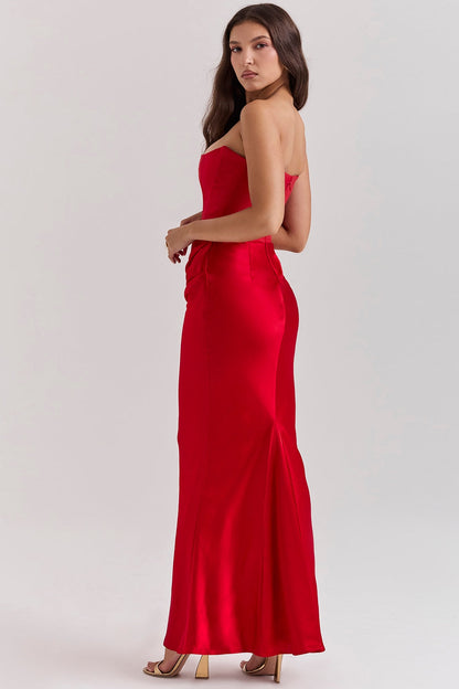 Elegant Long Wedding Guest Maxi Dress