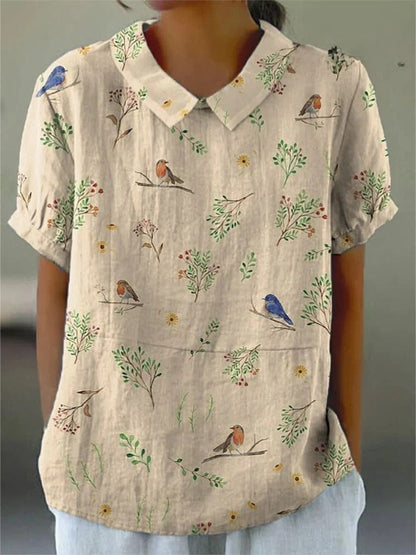 Vibrant Lady's Graphic Tee - Pexav