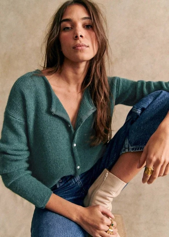 Ladies' Open Front Sweater