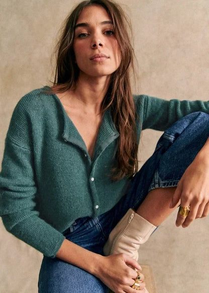 Ladies' Open Front Sweater