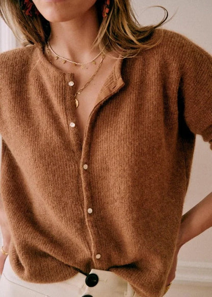 Ladies' Open Front Sweater