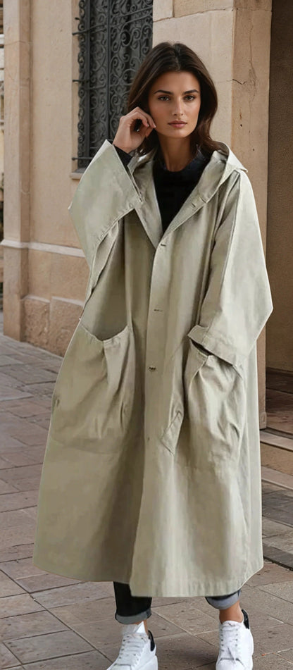 Ladies Classic Waterproof Parka Coat - Pexav