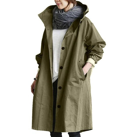 Waterproof Ladies Trench Coat - Pexav