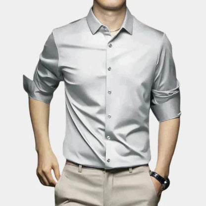 Smooth Fit Dress Shirt For Men