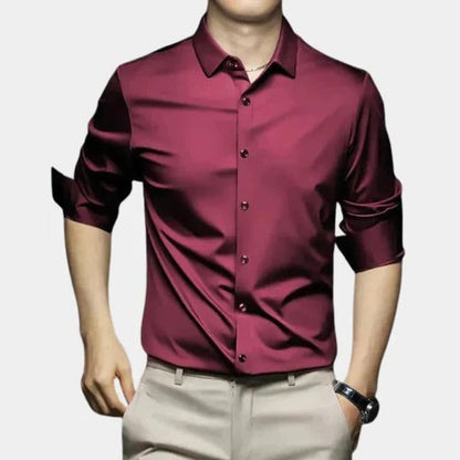 Smooth Fit Dress Shirt For Men