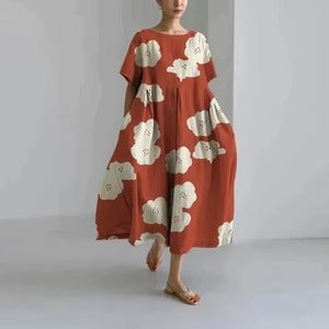 Floral Pattern Women's Dress