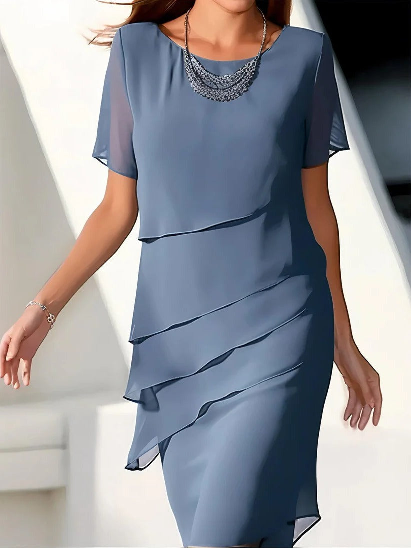 Flowy Knee Length Dress