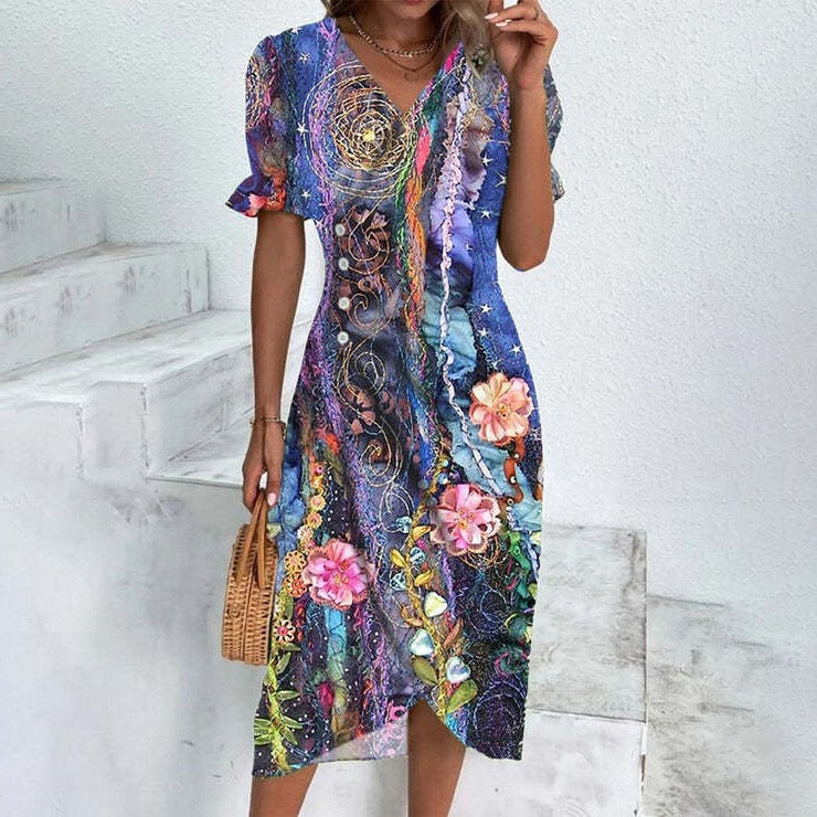 Sunny Floral Women Dress