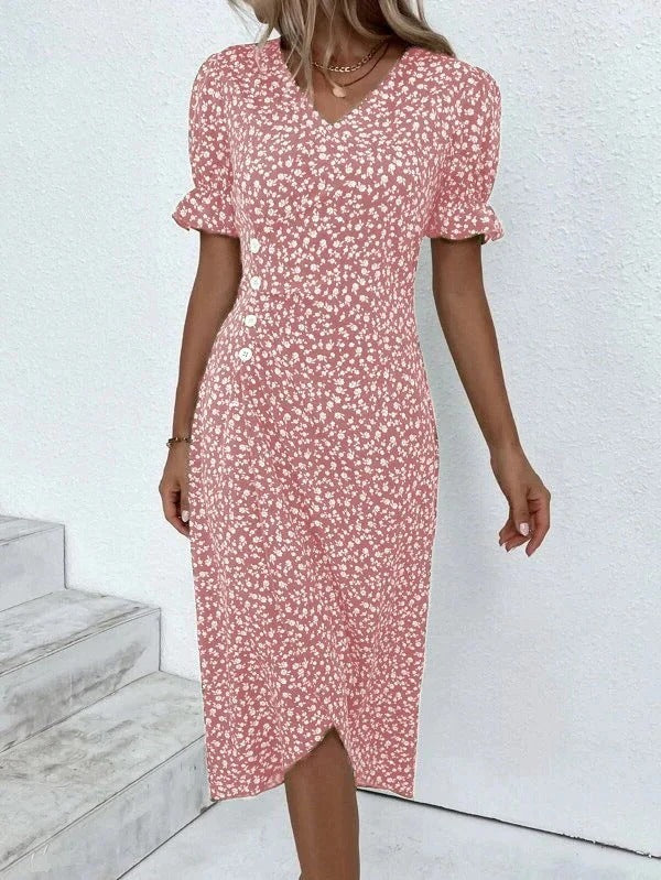 Sunny Floral Women Dress - Pexav
