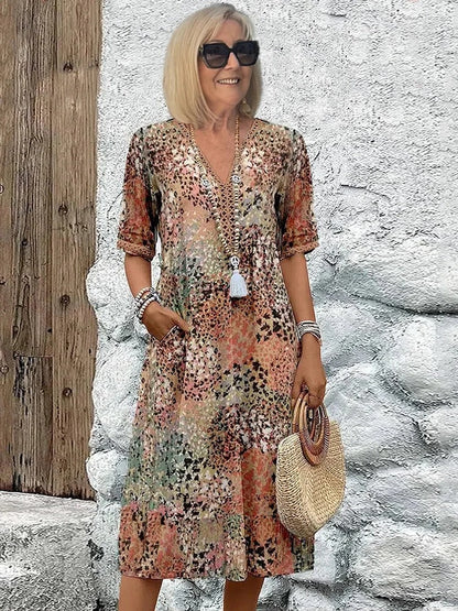 Ladies' Classic V Neck Dress