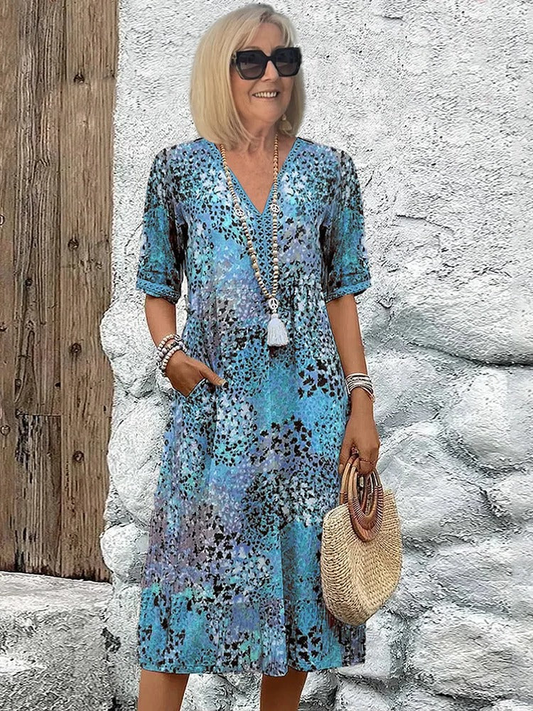 Ladies' Classic V Neck Dress