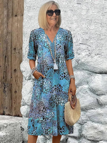 Ladies' Classic V Neck Dress