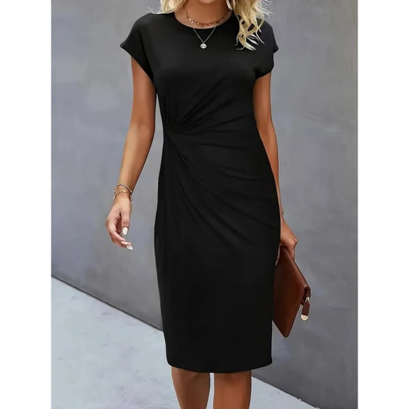 Ladies Knee Length Casual Dress - Pexav
