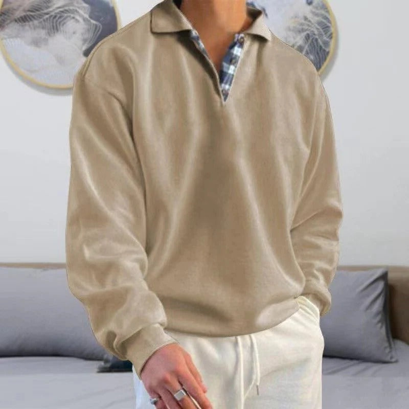 Simple Crew Neck Sweater - Pexav